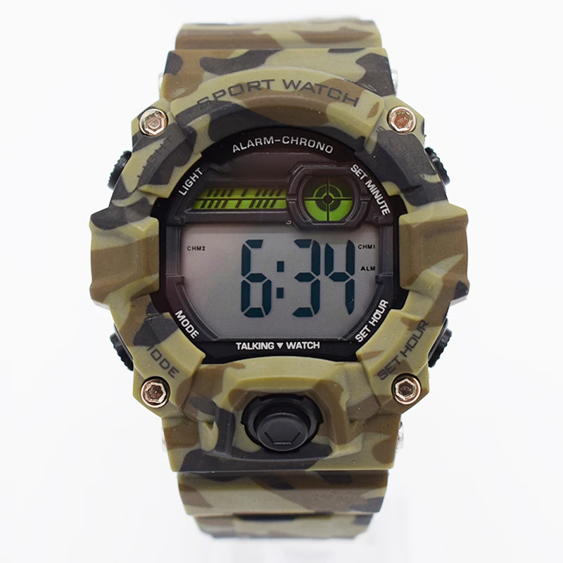 Мужчин водонепроницаемые наручные электронные автоматические часы для человека