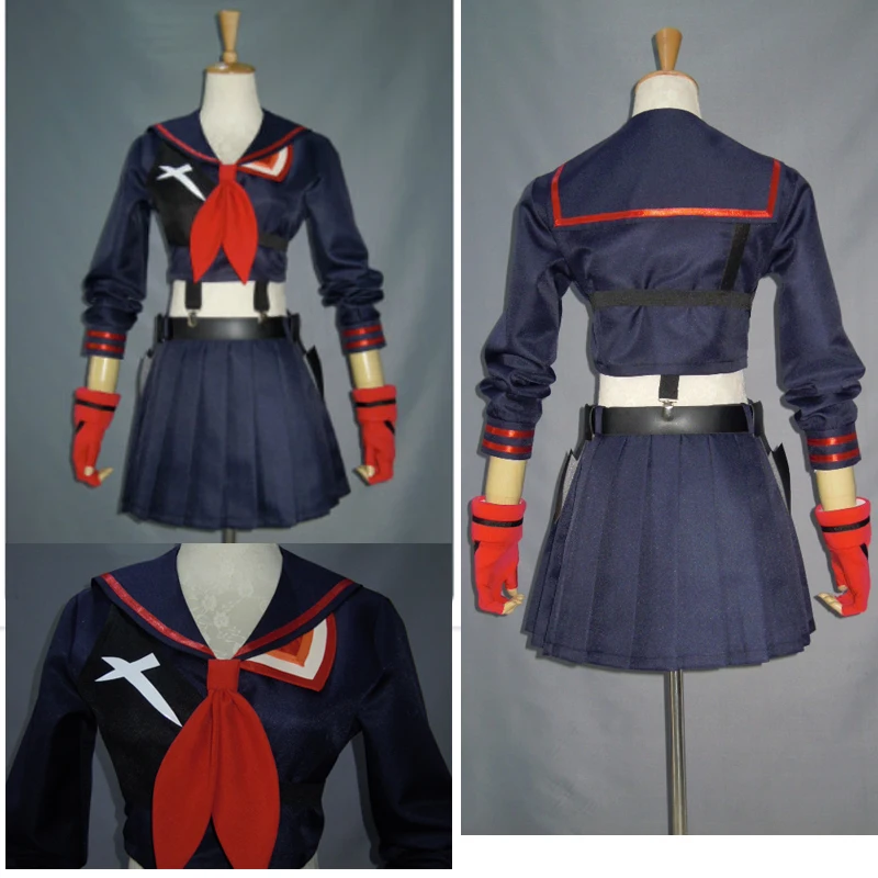 Лидер продаж аниме Kill La Satsuki школьная форма кирюин костюм для косплея (юбка +