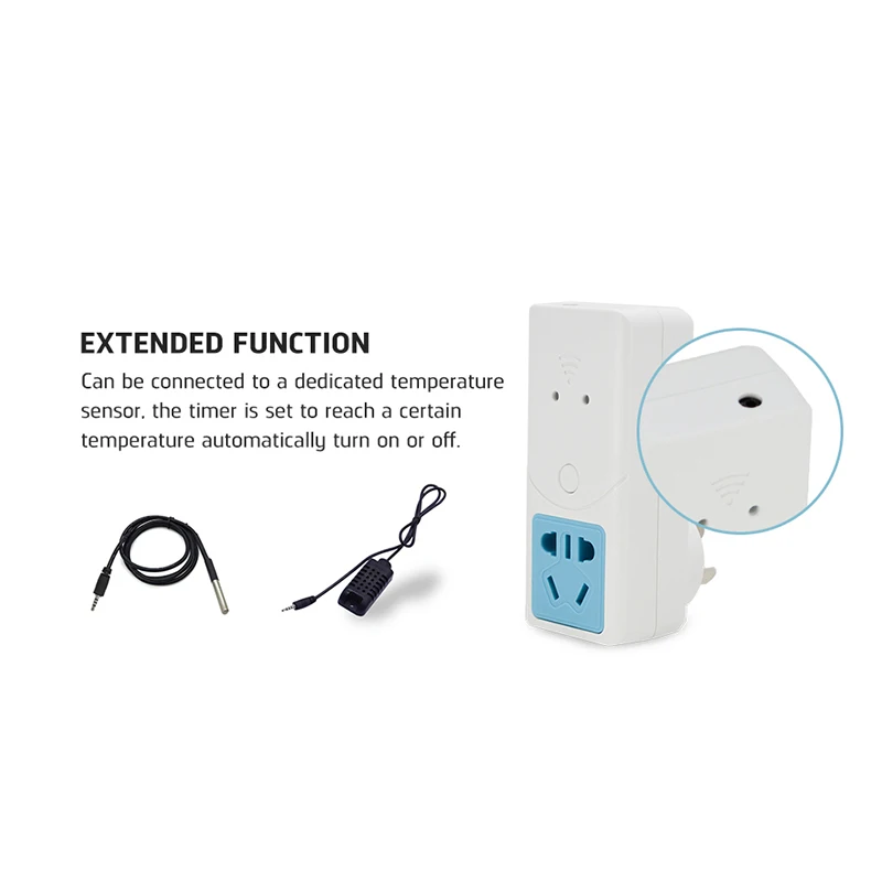 SONOFF S22 Wifi Беспроводная розетка для температуры пульт дистанционного управления
