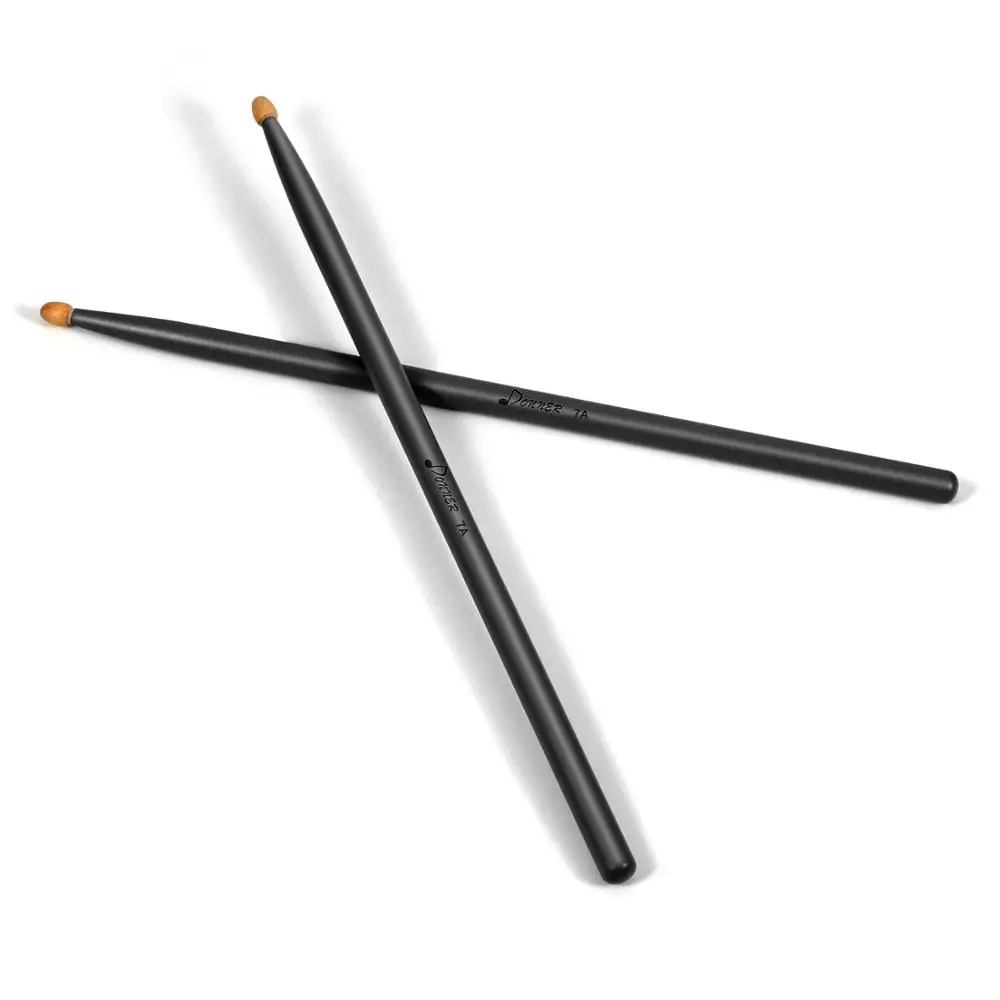 Donner 3 Pack барабанные палочки 7A Classic Hickory из дерева прочный для легкого джаза комбо