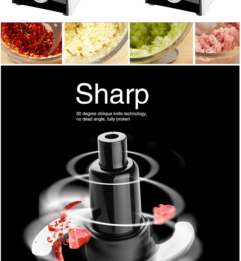 DSP 7-в-1 Grinder мульти-функциональный 220-240V 400W 1.5L соковыжималка Кухня инструмент в черно-белую KJ3002A машина для приготовления пищи