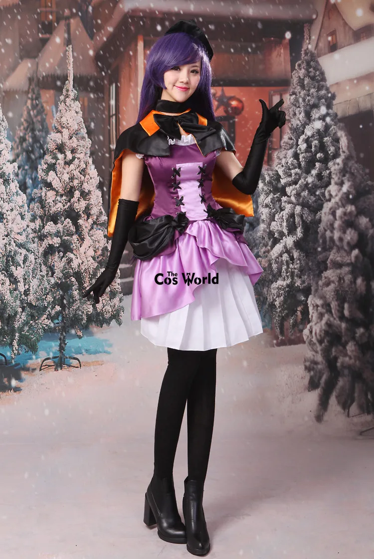 Платье накидка на Хэллоуин с надписью Love Live Dancing stars on me Nozomi Tojo костюм для косплея