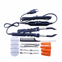 professional variable adjustable heat control flat plate fusion hair extension keratin bonding salon tool heat iron wand