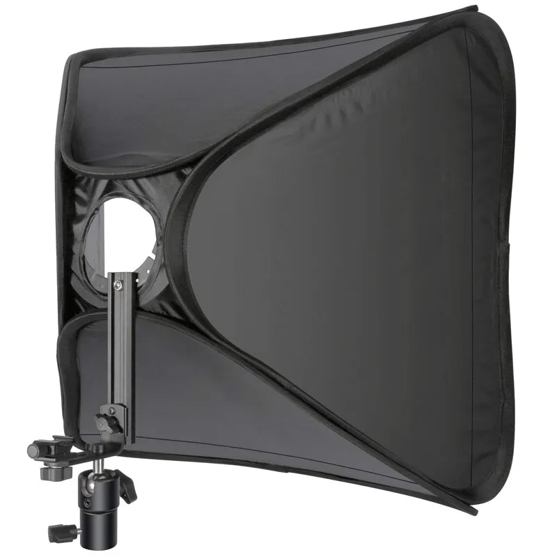 Новый складной портативный софтбокс 80x80 см с l образной поддержкой Speedlite
