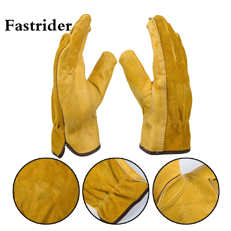 Перчатки Fastrider из овечьей кожи для мужчин и женщин износостойкие удобные кожаные