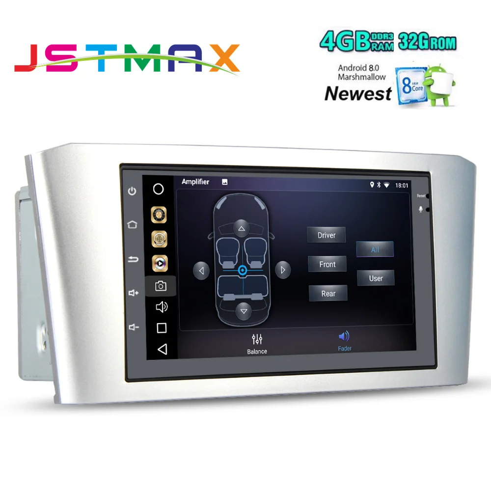 Android 8 0 OS 7 &quotавтомобильный gps радио плеер для Toyota Avensis 2003 2007 с Octa Core 4 Гб + 32 ГБ Авто