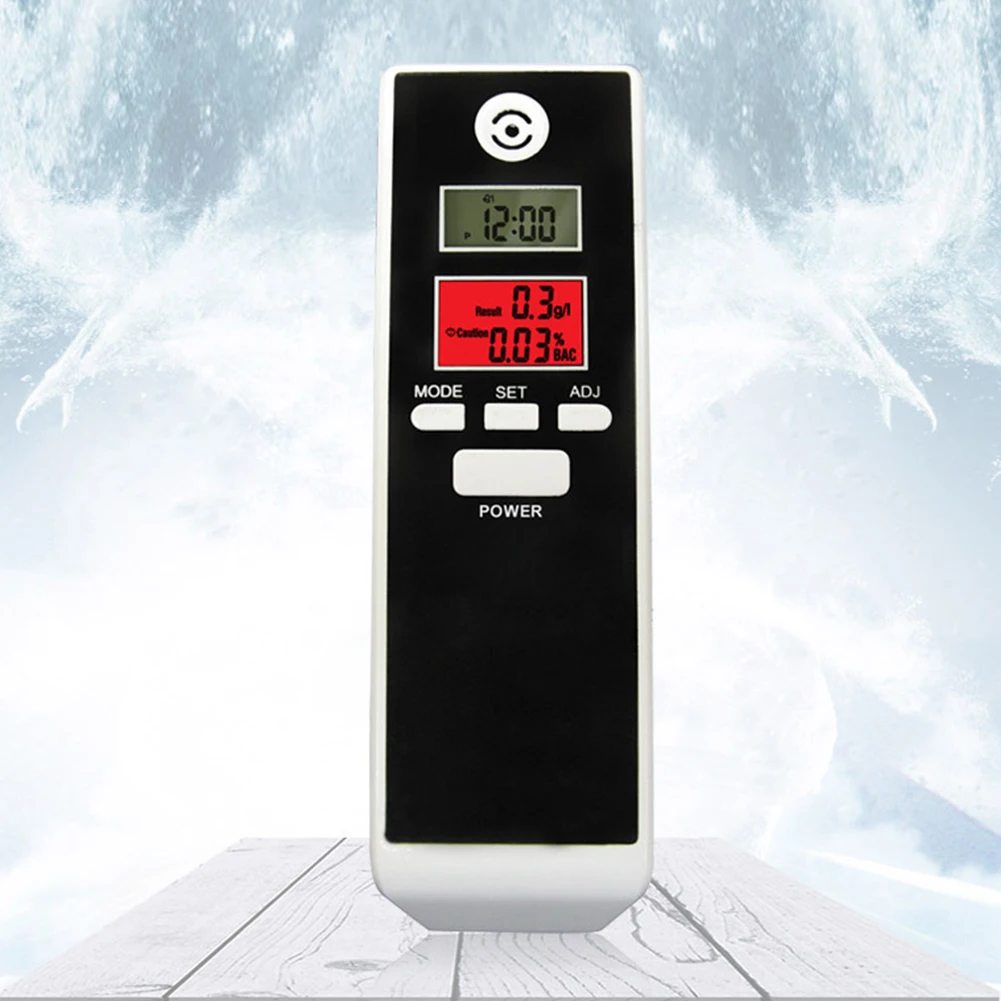 ЖК дисплей цифровой алкотестер Prefessional дыхание Алкотестеры Парковка детектор