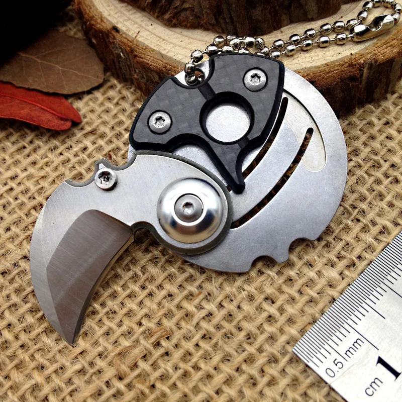 Serge креативный карманный нож karambit монета коготь ключ тактические складные ножи