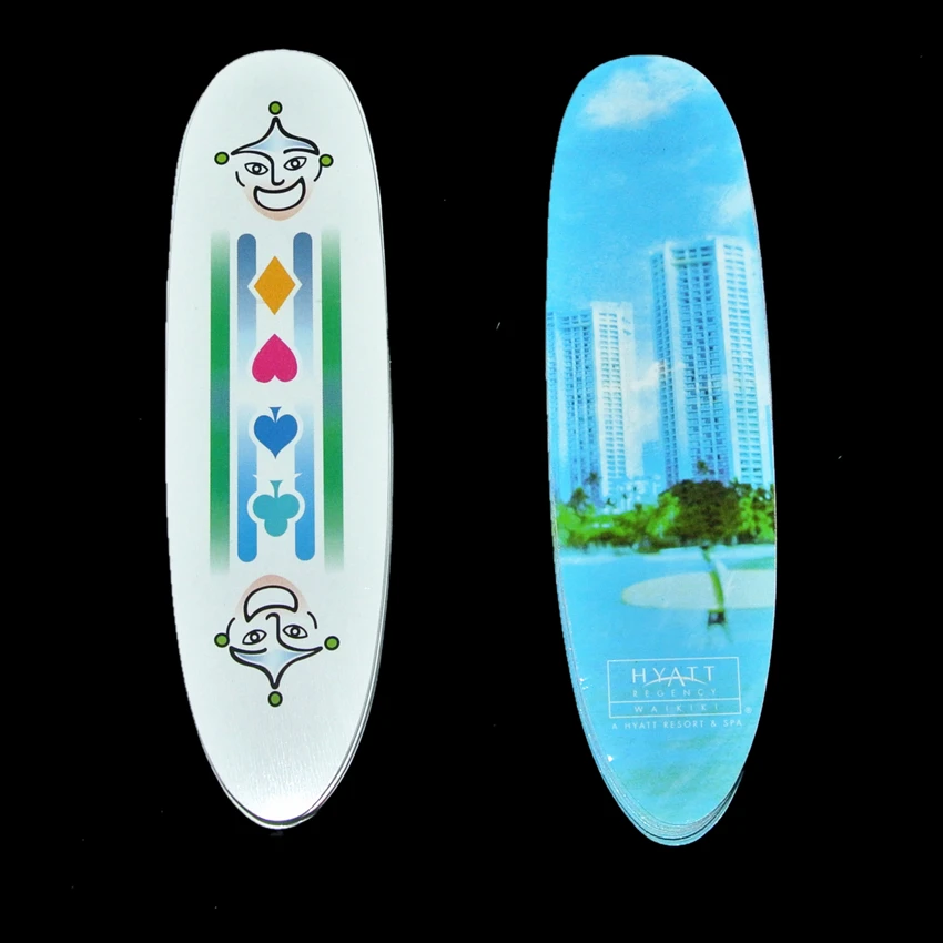 1 шт. бумажные игральные карты покер высокое качество овальной формы настольная