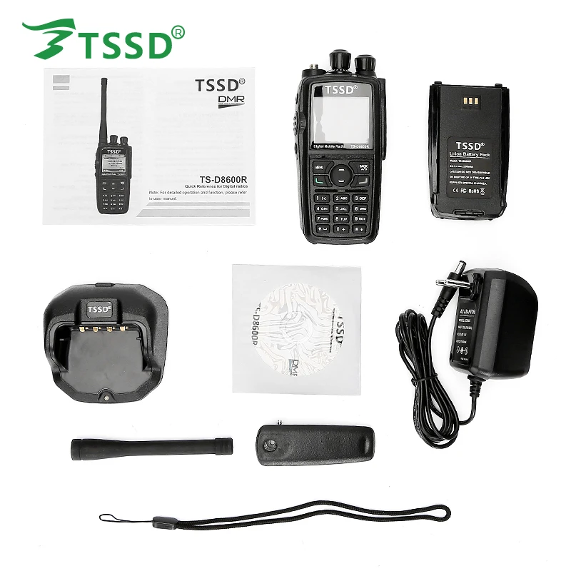 TSSD UHF 400 480Mh 'z 5 Вт TDMA T2 DMR цифровая рация Новое поступление TS D8600R|digital walkie talkie|best