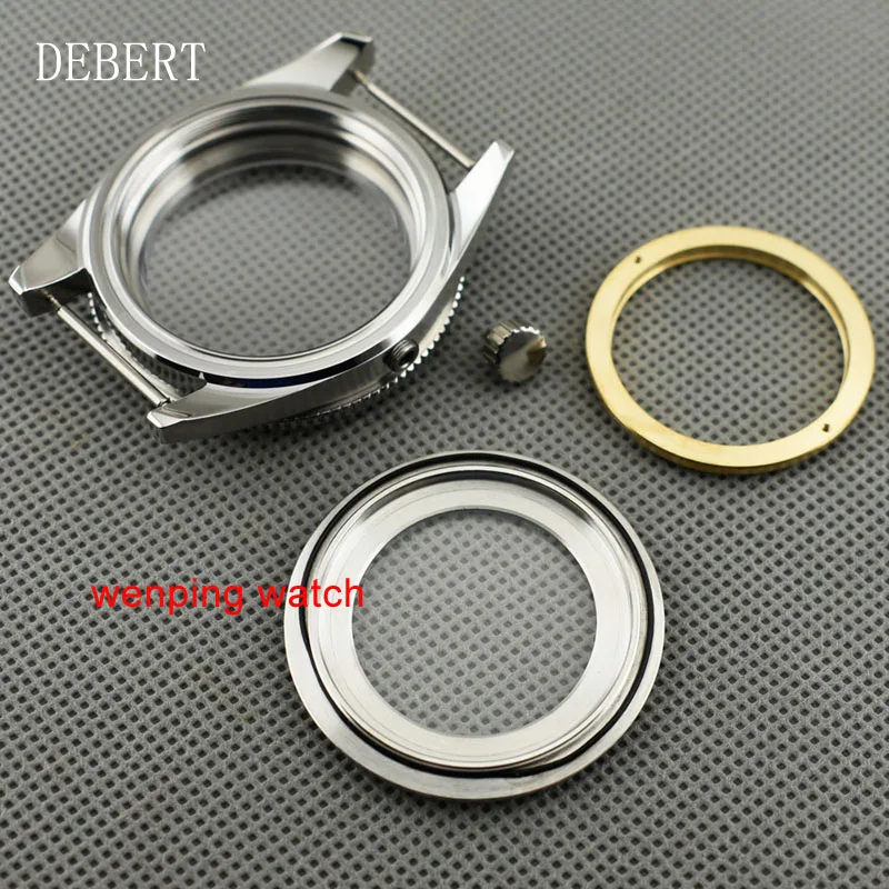 Deber 41 мм керамический ободок бизнес-чехол для часов Miyota 8205/8215, ETA 2836 DG2813/3804 автоматический механический механизм