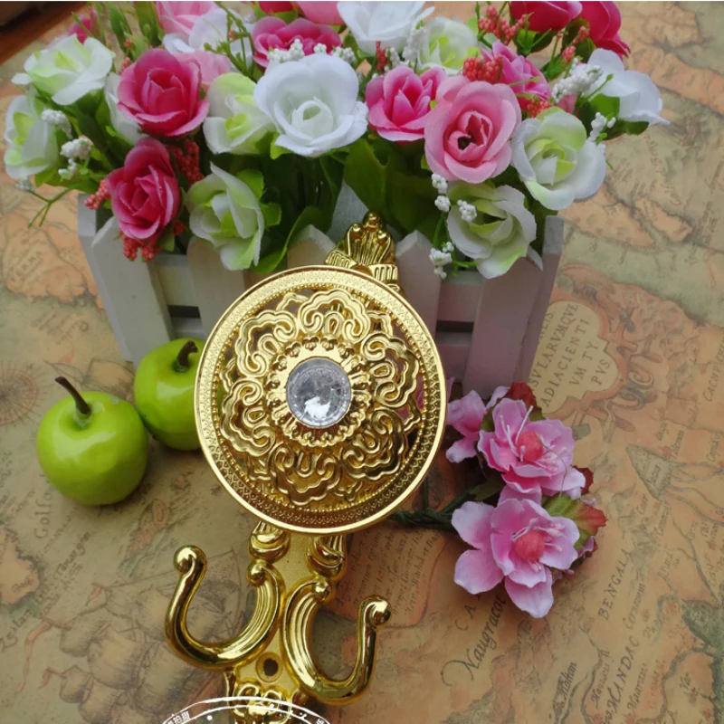 1 пара занавеска с бриллиантами крючок настенные крючки в европейском стиле