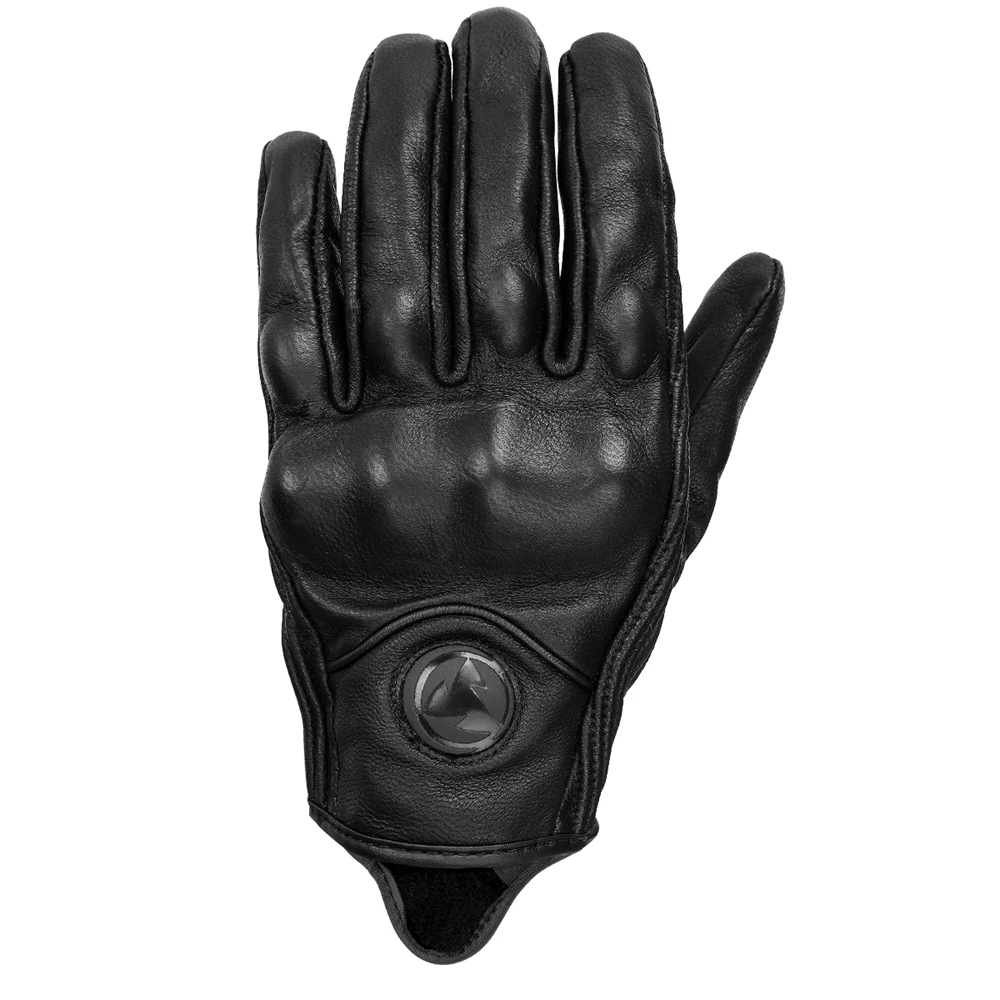 KEMiMOTO сенсорный экран Ретро настоящие кожаные мотоциклетные перчатки Guantes Moto Luva Motociclista защитные шестерни перчатки для мотокросса