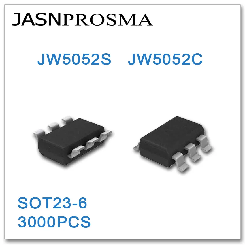 JASNPROSMA SOT23 6 JW5052S JW5052C 3000 шт SMD JW 5052S 5052C|Запасные части| |