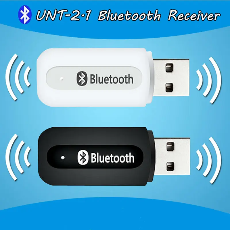 Портативный usb bluetooth стерео музыкальный приемник адаптер беспроводной