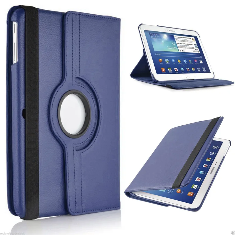360 Вращающийся Кожаный чехол-книжка для samsung Galaxy Tab 3, 10,1 дюймов, P5200, P5220, P5210, SM-P5200, Tab3, 10,1 дюймов, чехол для планшета