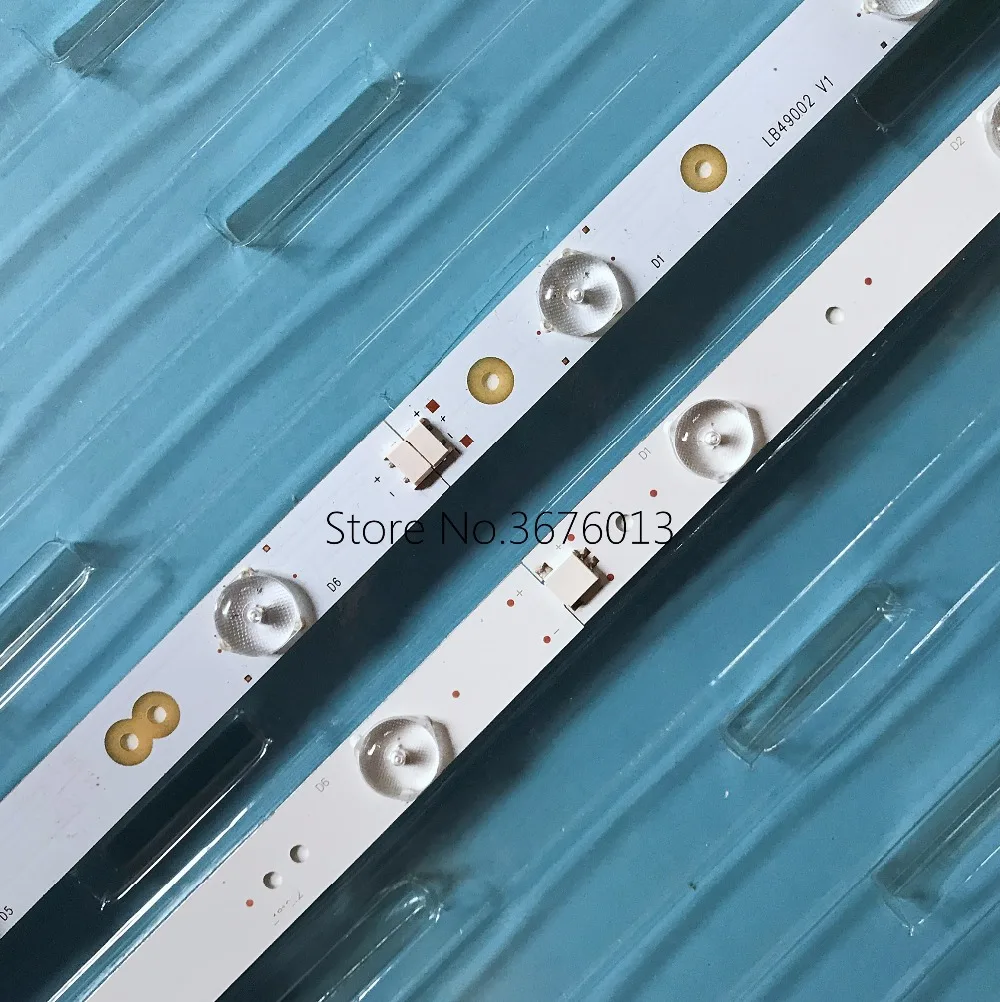 Светодиодная подсветка 12 ламповая лента для Changhong 49 &quotTV LED49C1000N LED49C1080N LB49002 49D1000 C1000