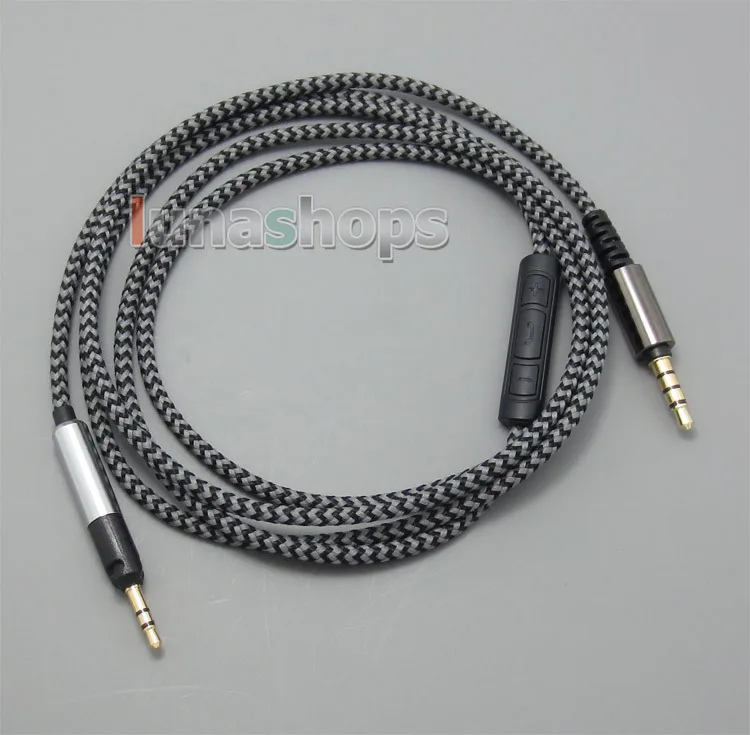 Кабель для наушников LN004964 Hi OFC с микрофоном и дистанционным управлением|headphone cable