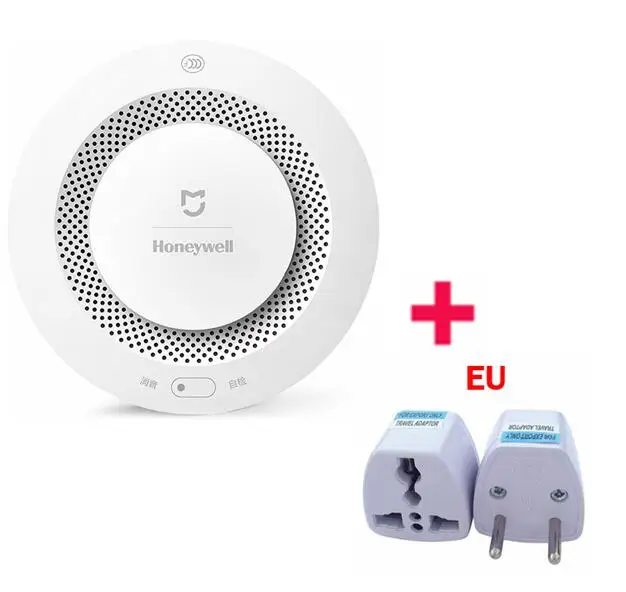 Xiaomi Honeywell детектор газа сигнализации, Aqara Zigbee пульт дистанционного управления CH4 мониторинг потолка и настенный легко установить работу приложение Mijia - Цвет: add Small EU plug