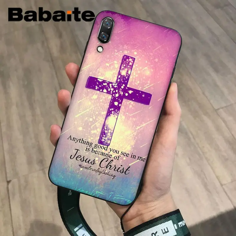 Чехол для телефона Babaite с текстом из Библии филиппинскими мотивами Иисусом