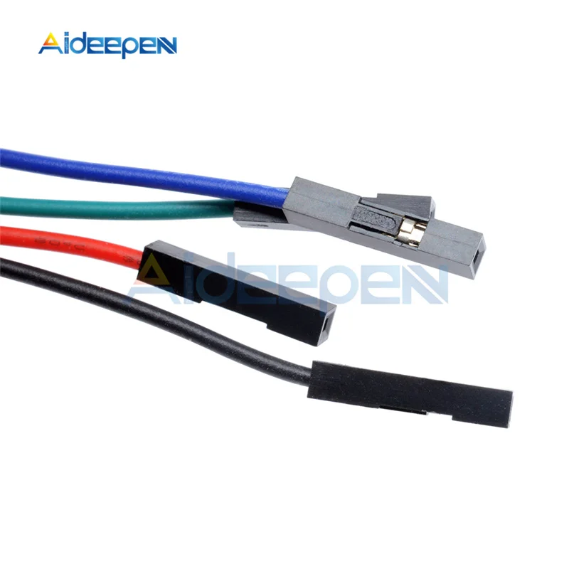 1 шт. 2Pin 3Pin 4Pin 70 см Dupont линия женский кабель Dupont 3D принтеры части двойной головной терминал Перемычка провода