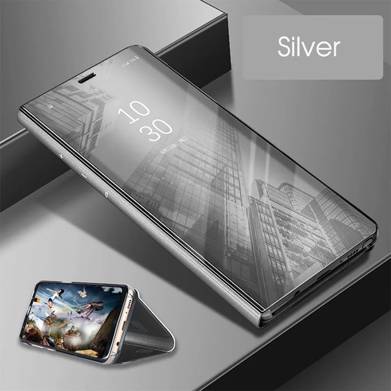 Роскошный чехол-книжка с покрытием mi rror для Xiaomi mi A1 A2 Lite, Жесткий ПК силиконовый защитный чехол для мобильного телефона mi 8 Lite 9 Se