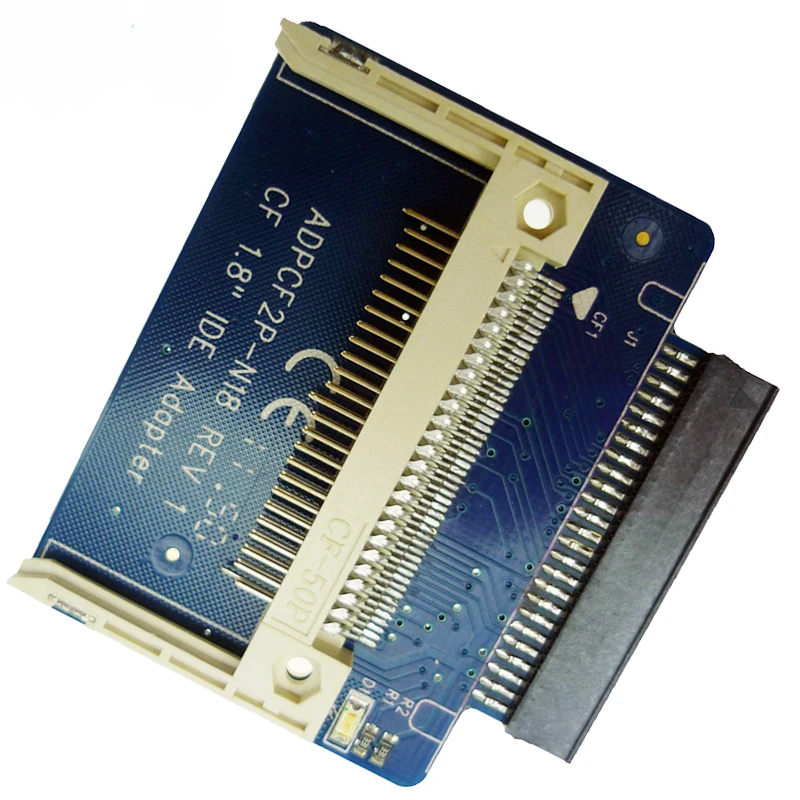Цена по прейскуранту завода CF в IDE 50 Pin Женский адаптер PCB конвертер для HITACHI 1 8 &quotPC