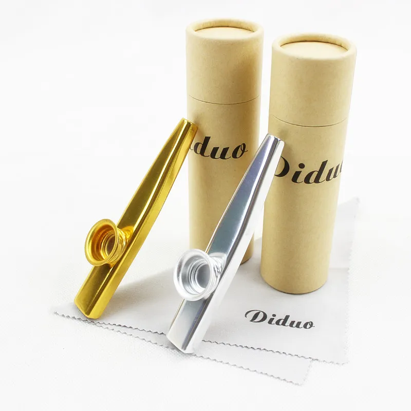 Высококачественная металлическая гармоника для смартфона гитары Sinye Kazoo простой