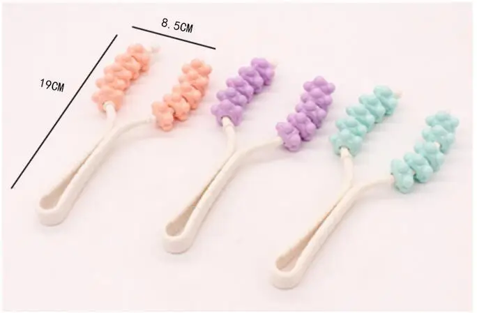 Портативный руки бедра роликовый массажер Y-Форма ног тела похудения массаж