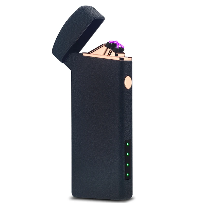 2018 usb зажигалка газовая новый двойной дуги легче ветрозащитный Электронный USB