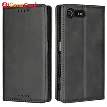 Cases Cover For Sony Xperia X Compact Magnetic Flip Leather Wallet Phone Cases Accessory for Sony X Compact Coque Funda Hoesjes