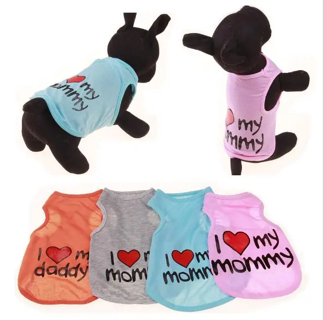 Lovely Pet Dog Clothes for Small Dogs Summer Clothing Coat Soft Shirt Yorkies Chihuahua Cat | Дом и сад