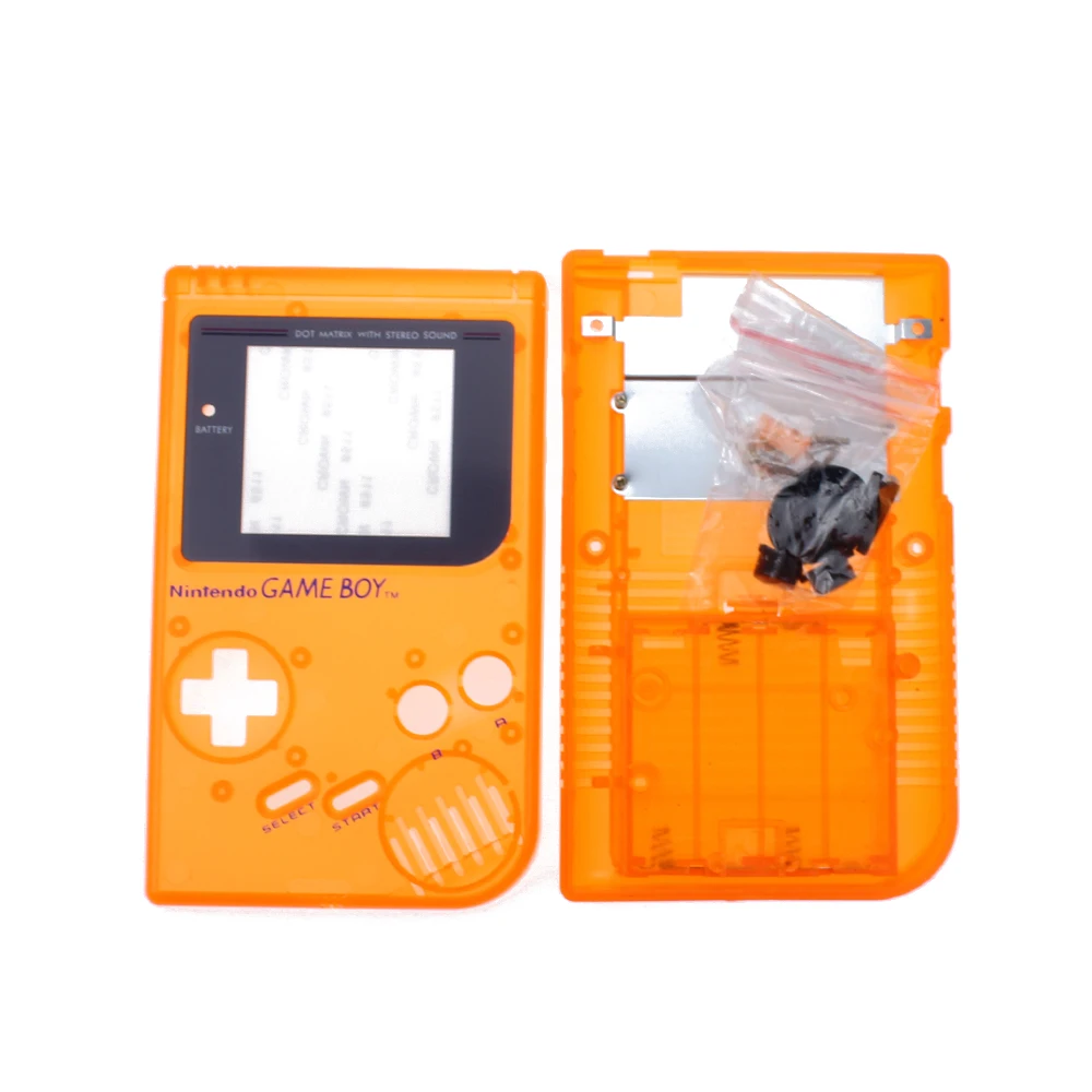 TingDong синий белый черный серый OEM новый чехол с полным корпусом для Nintendo Gameboy Classic GB