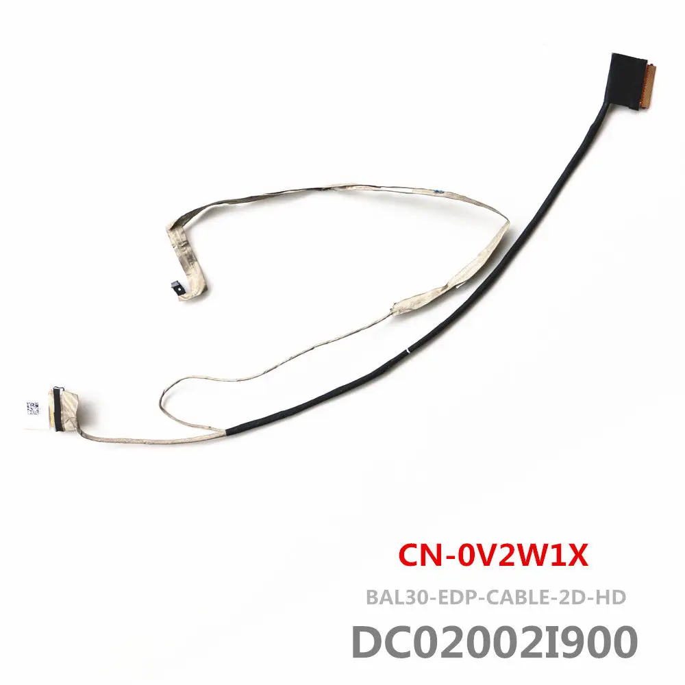 Новый DC02002I900 кабель для Dell Inspiron 5765 5767 Lcd видео гибкий CN 0V2W1X|Компьютерные кабели и