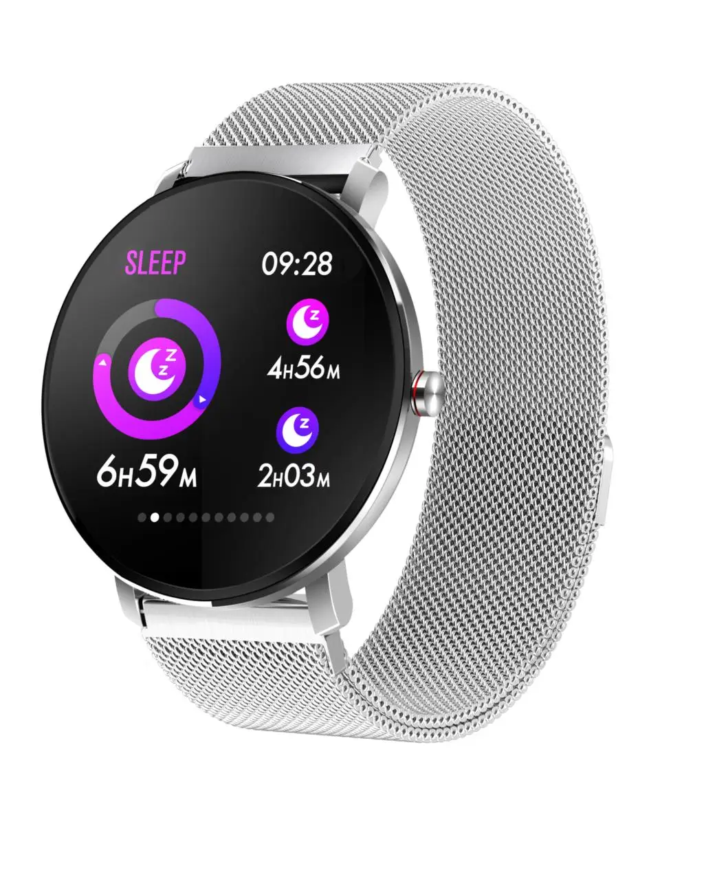 K9 Silver steel NAIKU K9 спортивные Bluetooth 1,3 дюймов Полностью умные часы с сенсорным экраном фитнес-трекер для мужчин IP68 Водонепроницаемые женские умные часы PK v11 Q8 - Цвет: K9 Silver steel