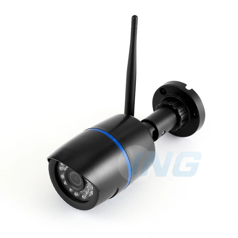 H.265 wifi 1920x1080 P 2.0MP Водонепроницаемая цилиндрическая ip-камера 24LED ночного видения наружная камера видеонаблюдения ONVIF w/SD слот для карты