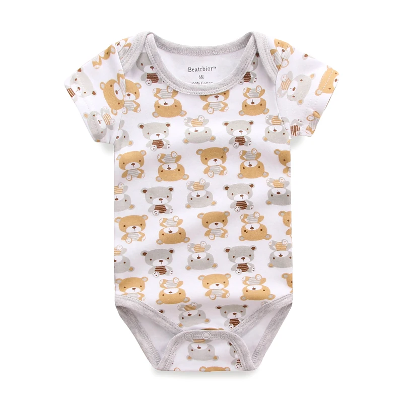 Новинка 2018 года одежда для маленьких мальчиков детские комбинезоны с принтом