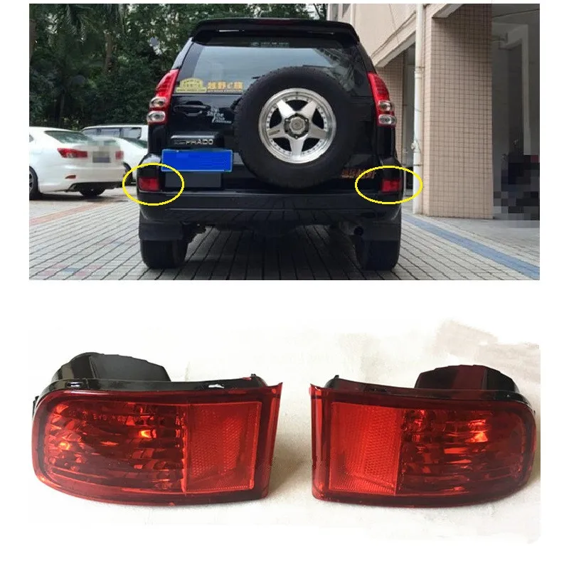 Автомобильная декоративная лампа передние фары подходят для TOYOTA PRADO FJ120 2003-2009 фары в сборе внешняя часть