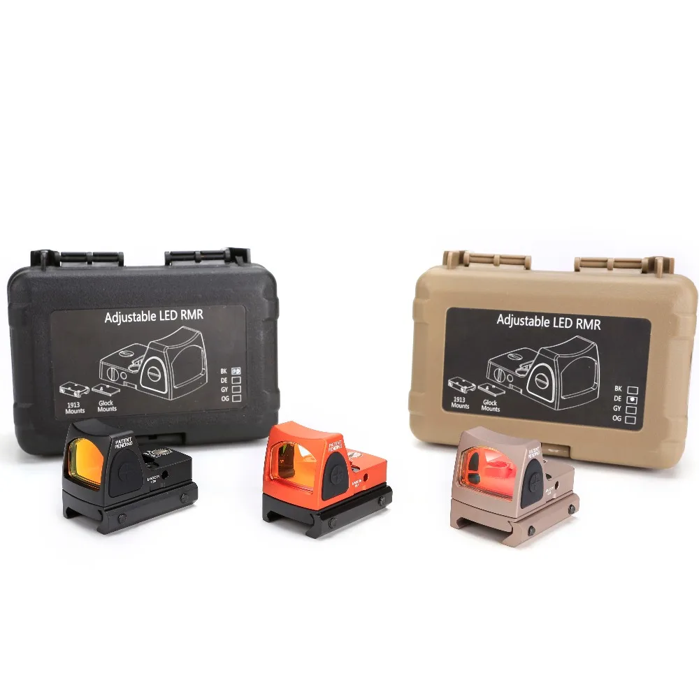 SPINA оптика Высокое качество Тактический голограмма прицел RMR Red Dot collimator для 20 мм