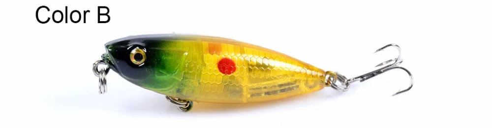 Deshion Topwater карандаш приманки 59 мм 6,9 г рыболовные приманки, рыбалка искусственные жесткие приманки плавающий воблер поверхность рыболовные снасти