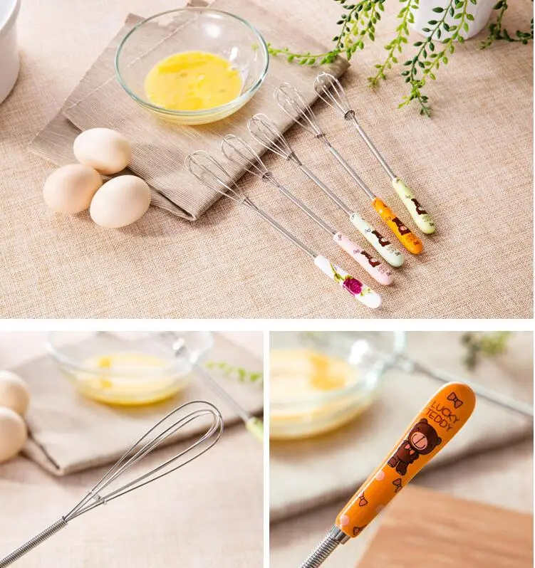 1 шт нержавеющая венчик для перемешивания Кофе молоко смешивание смеситель яйцо
