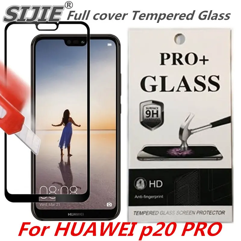 Полное покрытие из закаленного стекла для HUAWEI p20 PRO P20PRO P 20 5 8 дюйма защитный чехол