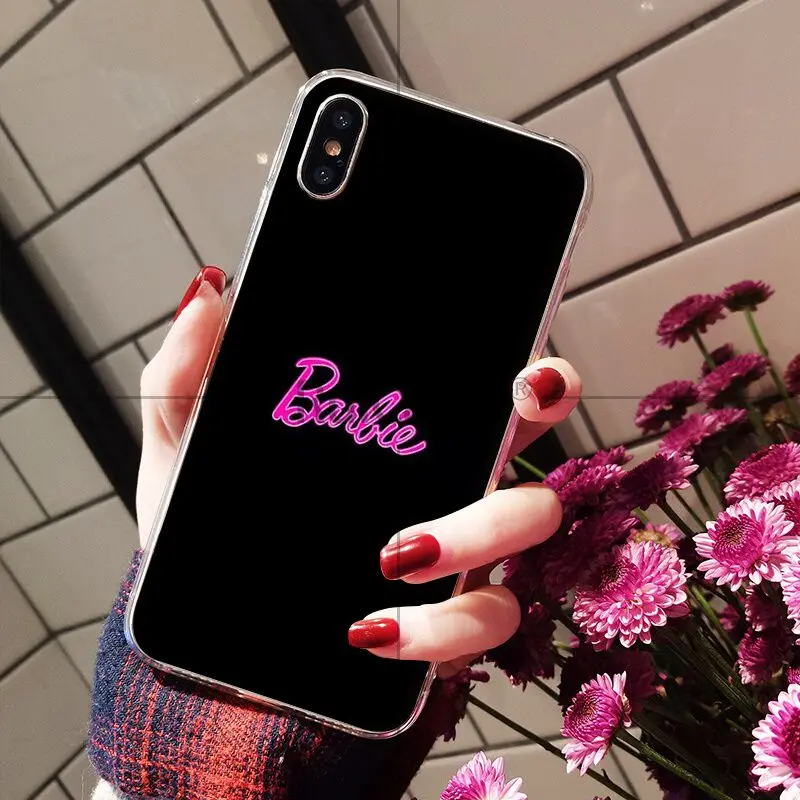 Ruicaica черный фон флуоресцентный smal чехол для телефона оболочка Apple iPhone 8 7 6 S Plus X XS MAX