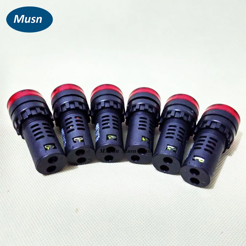 AD16 22SM сигнальная светового Индикатора Лампа вспышка зуммер 12V 24V 220V 380V|indicator