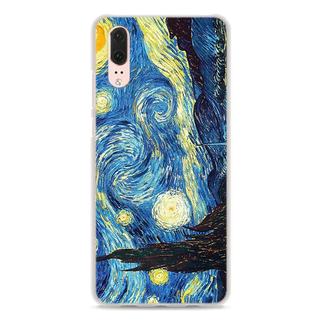 08 Чехол Ван Гог Звездная ночь для huawei P30 P20 Lite P10 Lite mate 10 Pro 20 Lite жесткий чехол для телефона - Цвет: 08