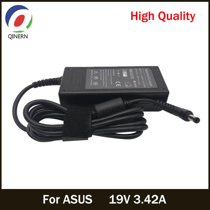 19V 3.42A 65W 5 5*2 5mm AC Адаптер зарядного устройства для ноутбука ASUS X550C A450C Y481C V85 A52F X450 X450L