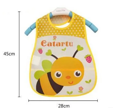 Waterproof EVA Baby Bibs Saliva Towel Scarf Boys Girls Cartoon Infant Burp Cloths For Children Feeding Care | Детская одежда и