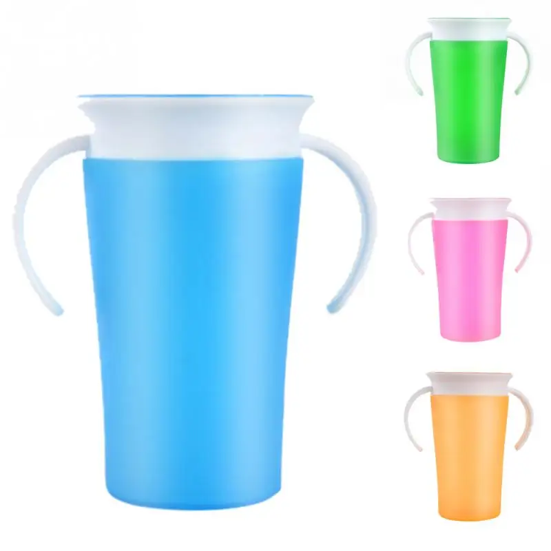 Кружка для мальчиков диких тренировок 360 градусов безопасная против проливания