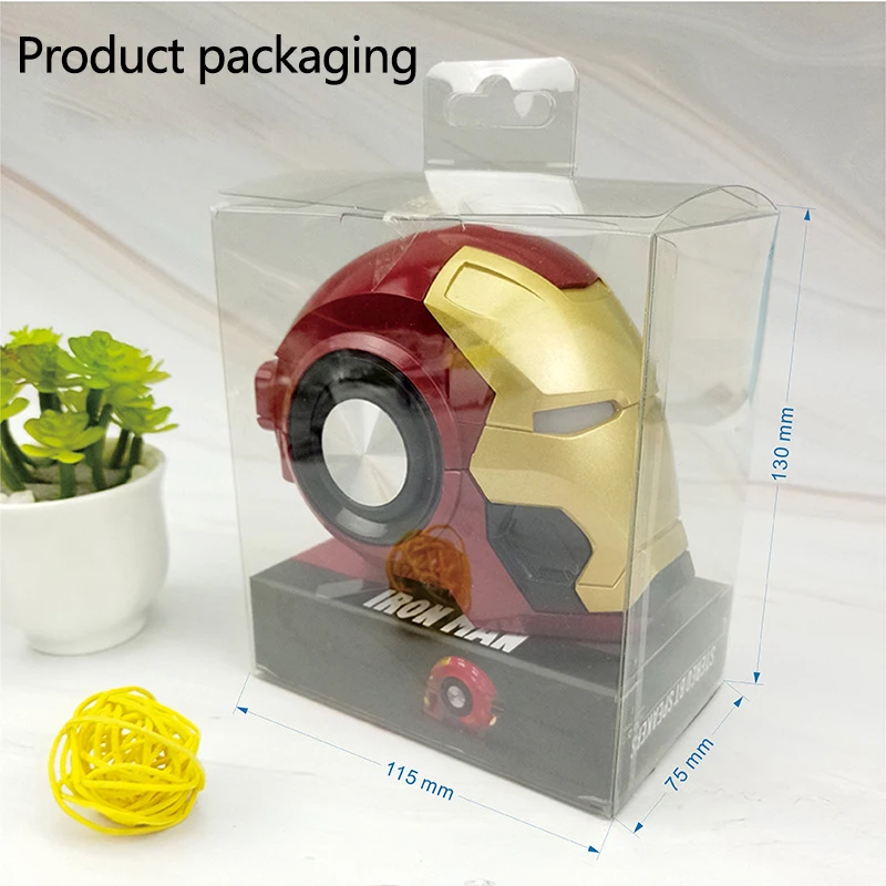 Железный человек беспроводной parlante bluetooth портативный динамик Ironman Рождественский подарок для детей Саундбар Бумбокс MP3 музыка мини радио Bocina