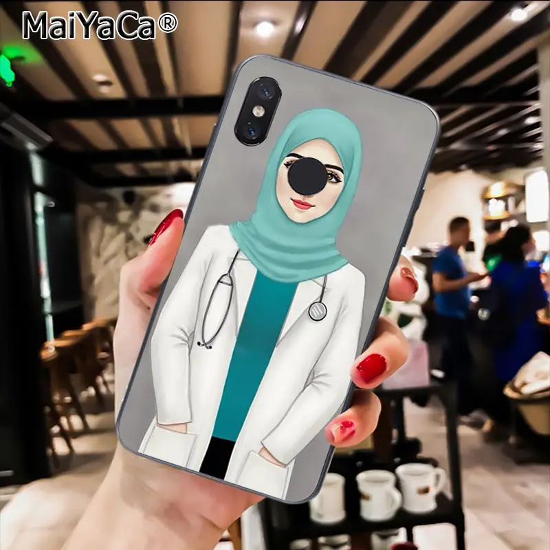 A10 MaiYaCa Мусульманский Исламский грил глаза чехол для телефона Xiaomi Redmi8 4X 6A Redmi Go Redmi5 5Plus Note7 8ProA1 A2Lite - Цвет: A10